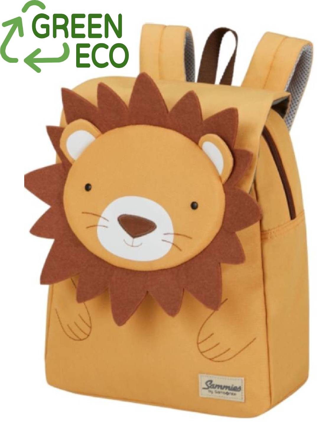 S+ Backpack SAMSONITE HAPPY SAMMIES ECO LION LESTER