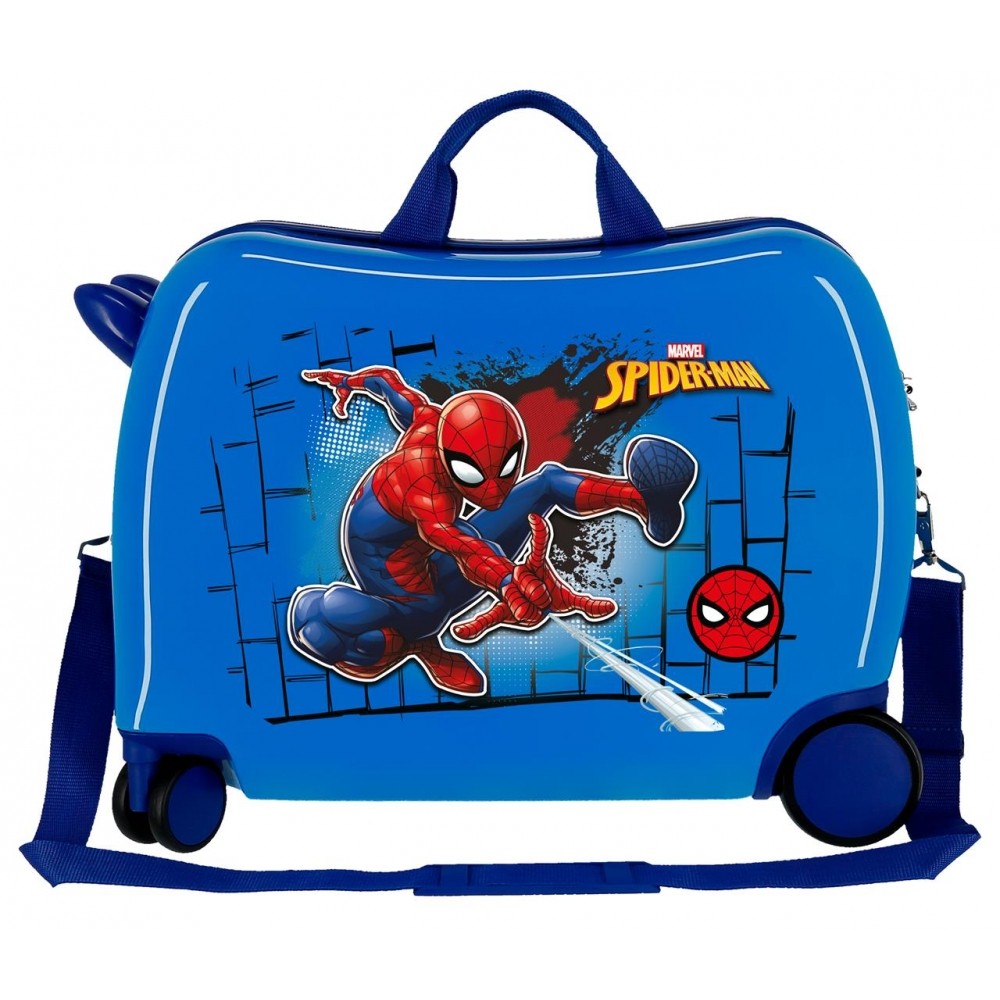 Valigia per bambini Spiderman Red