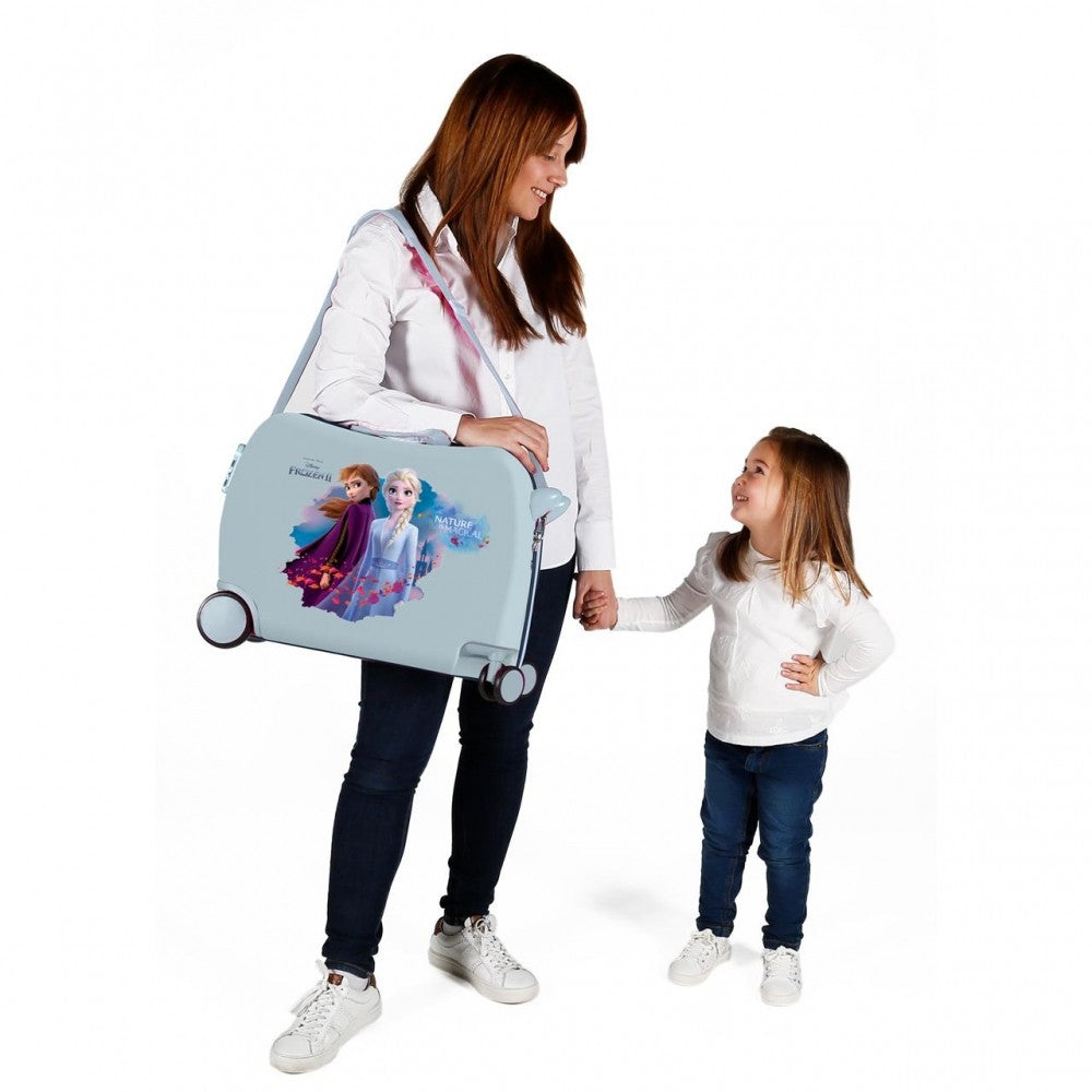 Naturen er magisk barn Maleta med multidirektionelle hjul