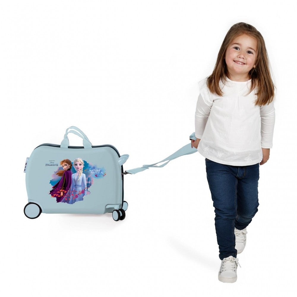 Naturen er magisk barn Maleta med multidirektionelle hjul