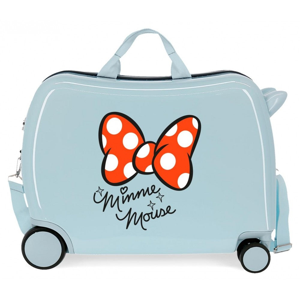 Kinderkoffer Minnie Blau 2