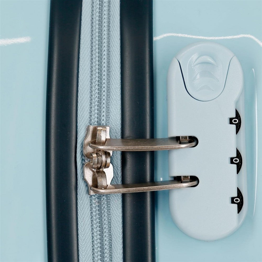 Kinderkoffer Frozen Trust your journey Mit 2 multidirektionalen Rädern