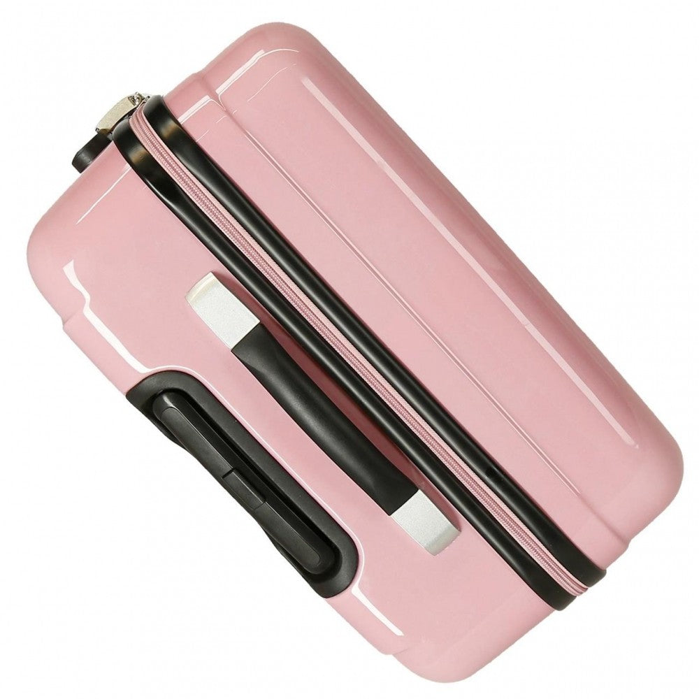 Set van koffers Pepe Jeans Carol onbuigzaam 55-68cm nude