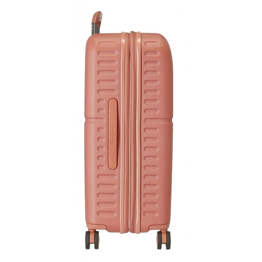 Set of suitcases Pepe Jeans Chest rigid terracotta 55-70cm