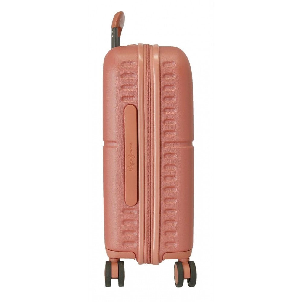 Set of suitcases Pepe Jeans Chest rigid terracotta 55-70cm