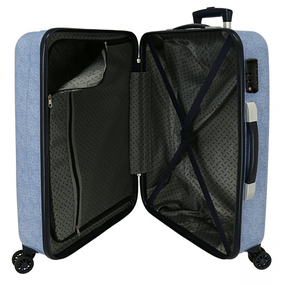 Valise moyenne Minnie Make it Rain Bows rigide 68cm