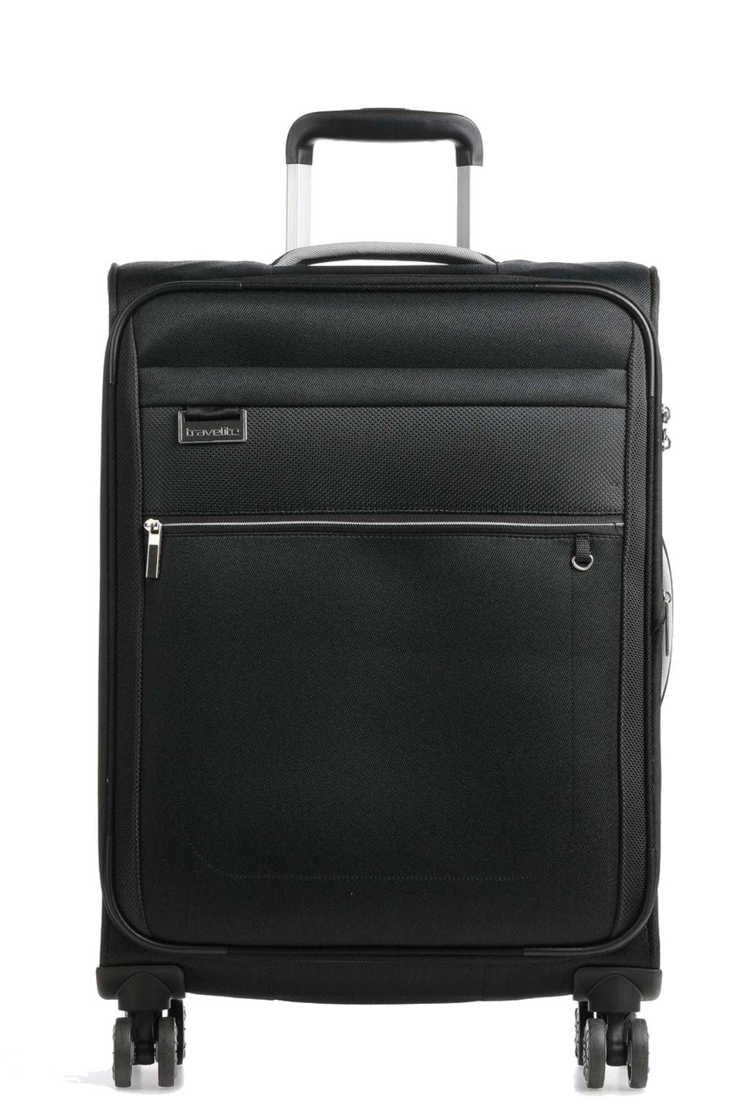 Medium suitcase Extensible Blanda of TRAVELITE - MIIGO - BLACK
