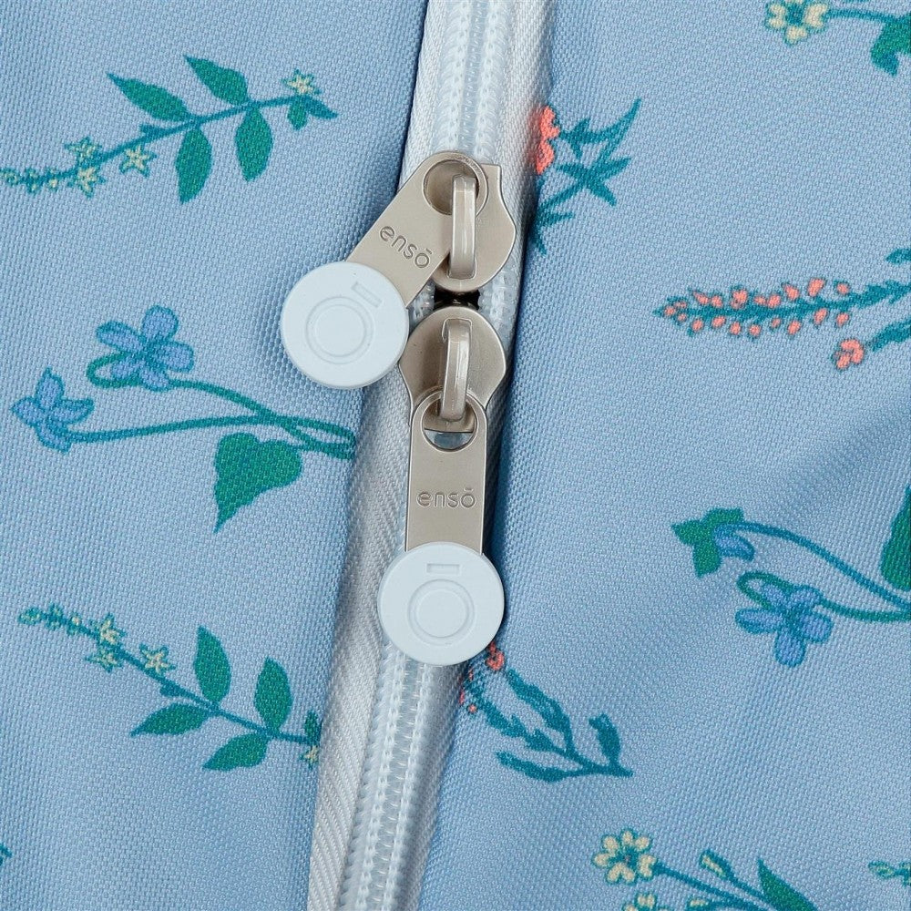 Mochila Escolar Enso We Love Flowers con carro