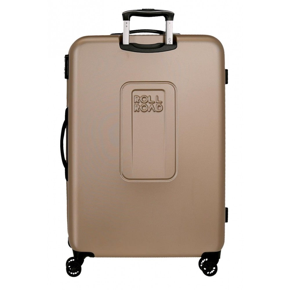 Rigid suitcase game 55-68-78cm Roll Road Camboya Champagne