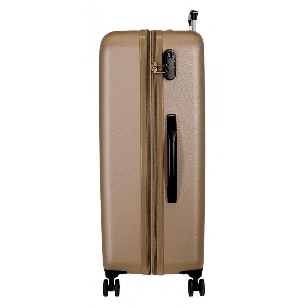 Rigid suitcase game 55-68-78cm Roll Road Camboya Champagne