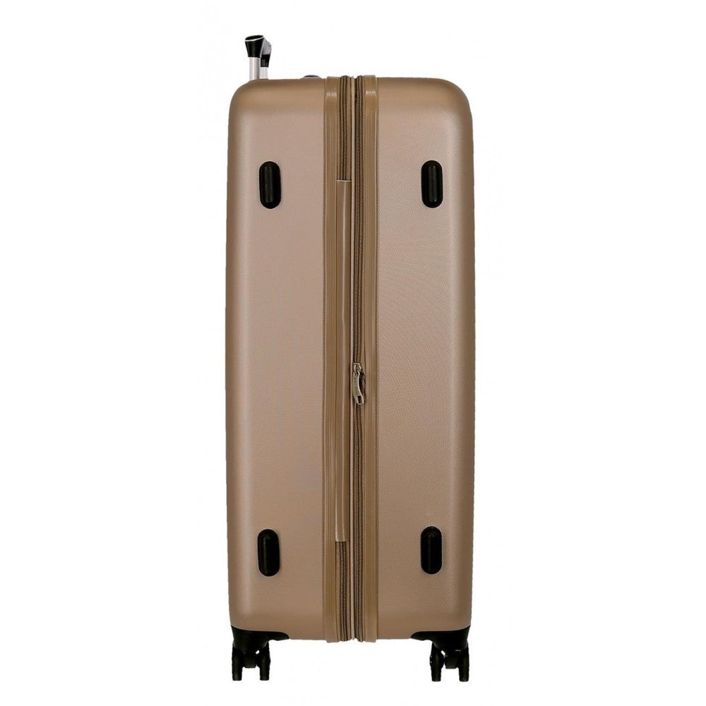 Rigid suitcase game 55-68-78cm Roll Road Camboya Champagne