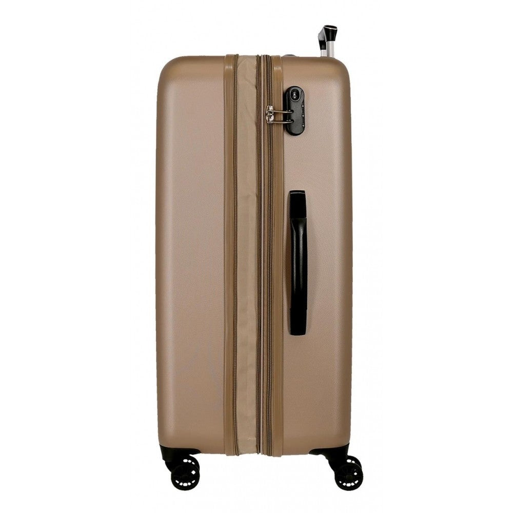 Rigid suitcase game 55-68-78cm Roll Road Camboya Champagne