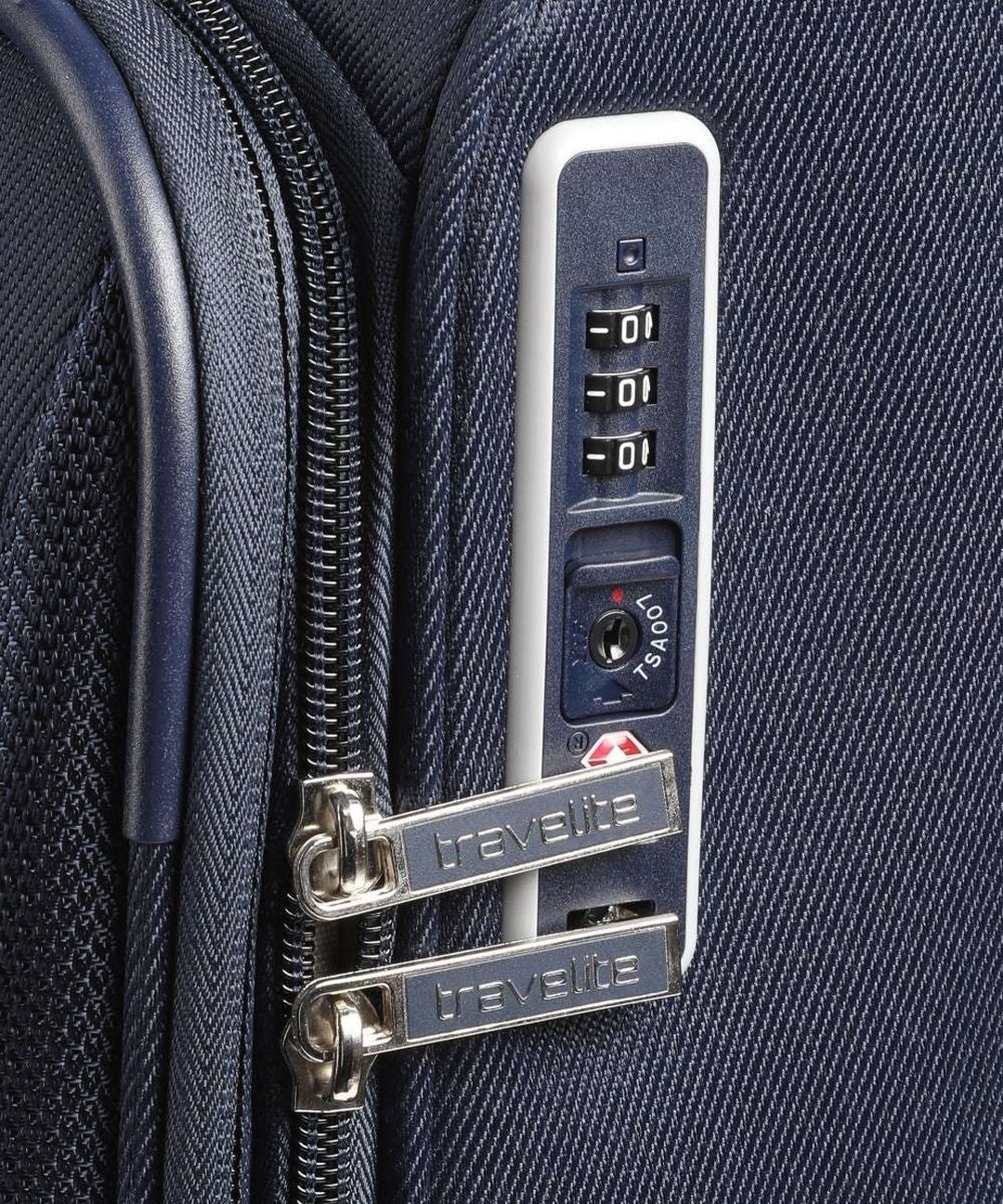 Medium suitcase Extensible Blanda of TRAVELITE - MIIGO - BLACK