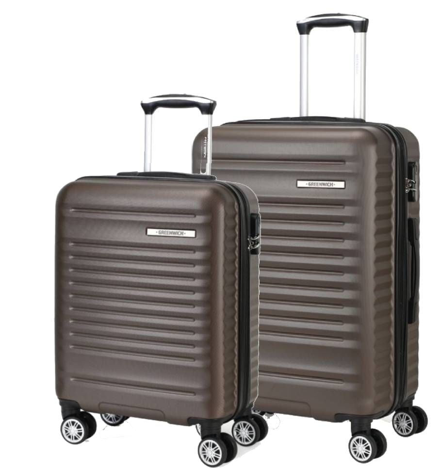 Spel van twee uitbreidbare koffers Alaska van Greenwich