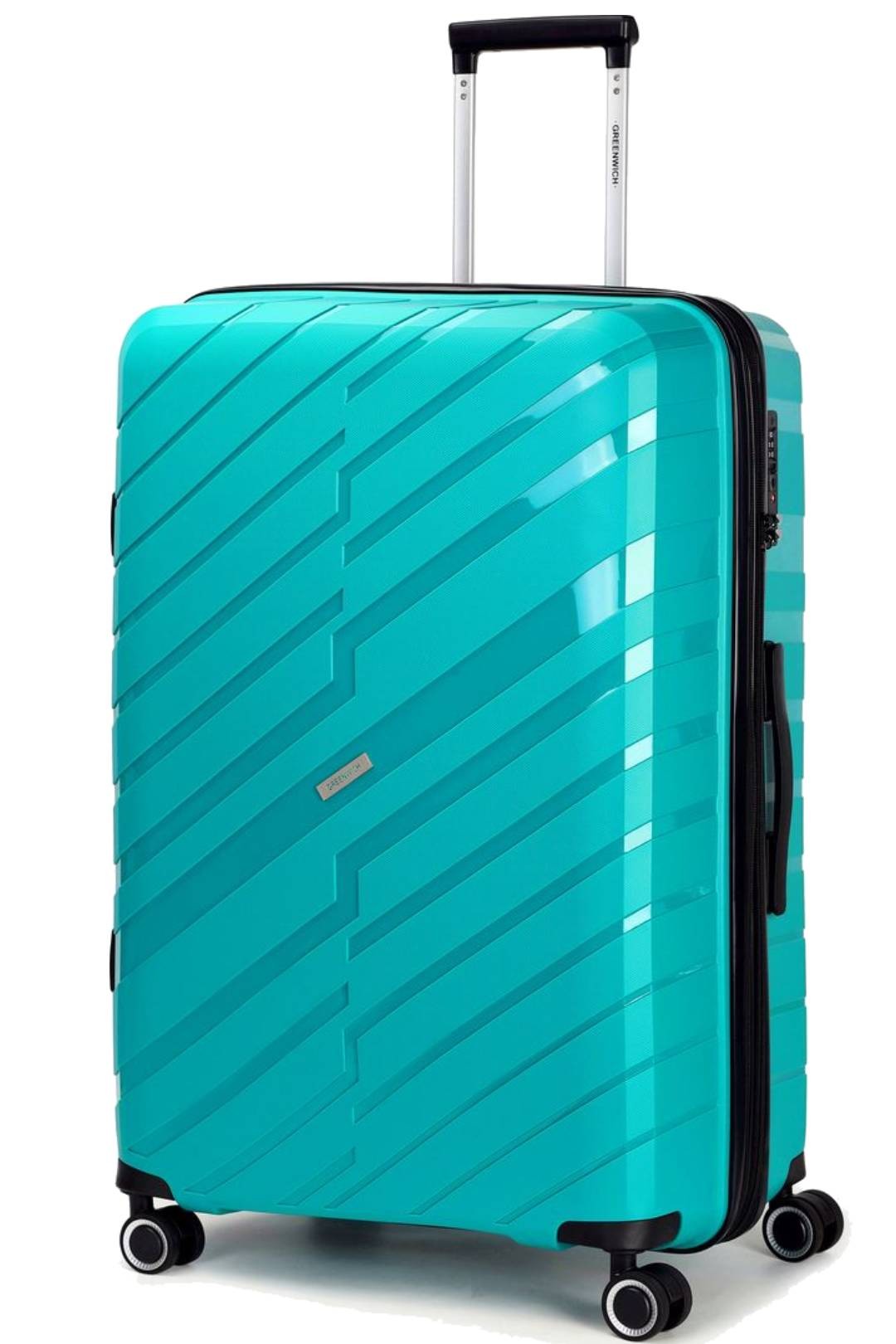 Big suitcase Extensible TSA VALENCIA of Polipropileno - Greenwich