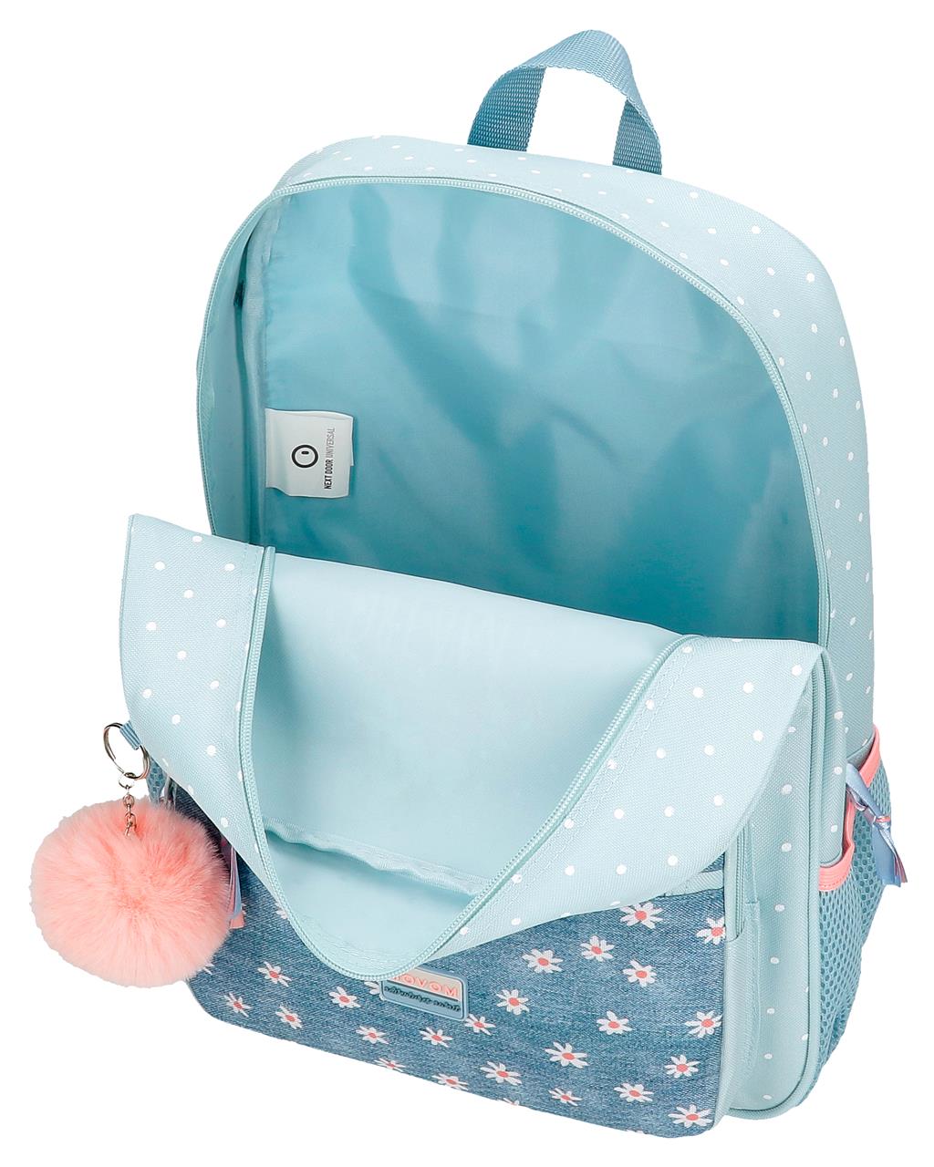 37623T1 MOCHILA ADAP. 38CM. C/CARRO. MOVOM LIVE YOUR DREAMS