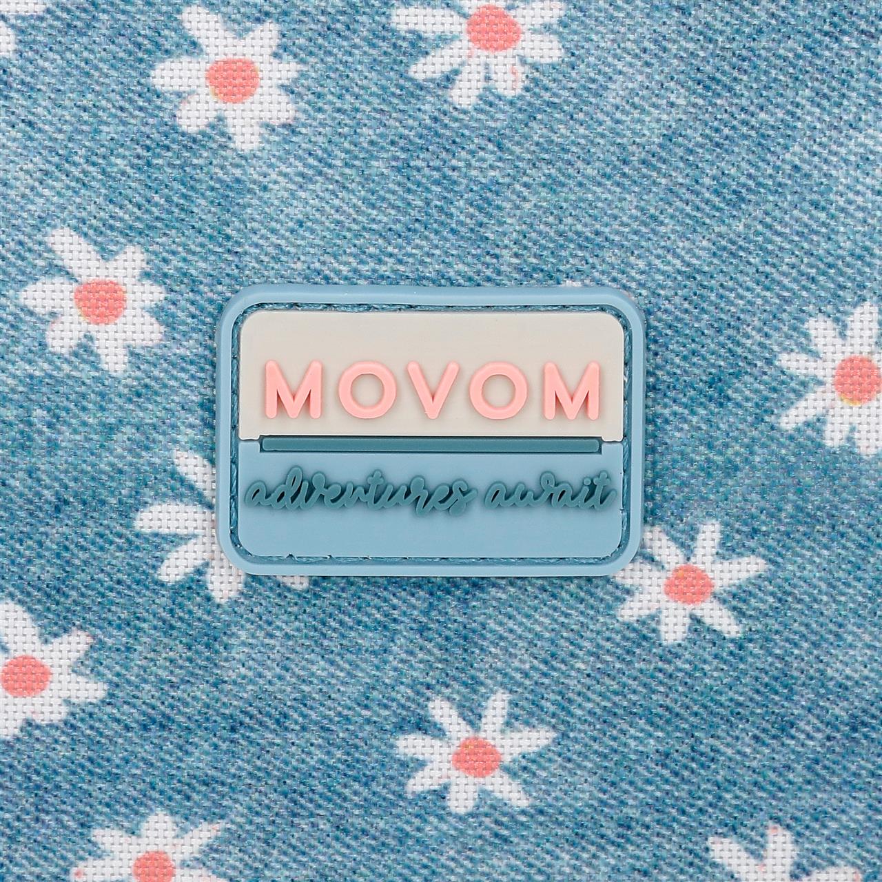 37623T1 MOCHILA ADAP. 38CM. C/CARRO. MOVOM LIVE YOUR DREAMS