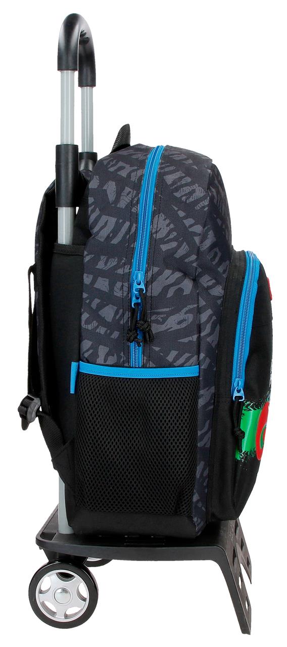 32822T1 ADAP-RUCKSACK. 40CM. C/CARRO. MOVOM Schwarz im Abseits