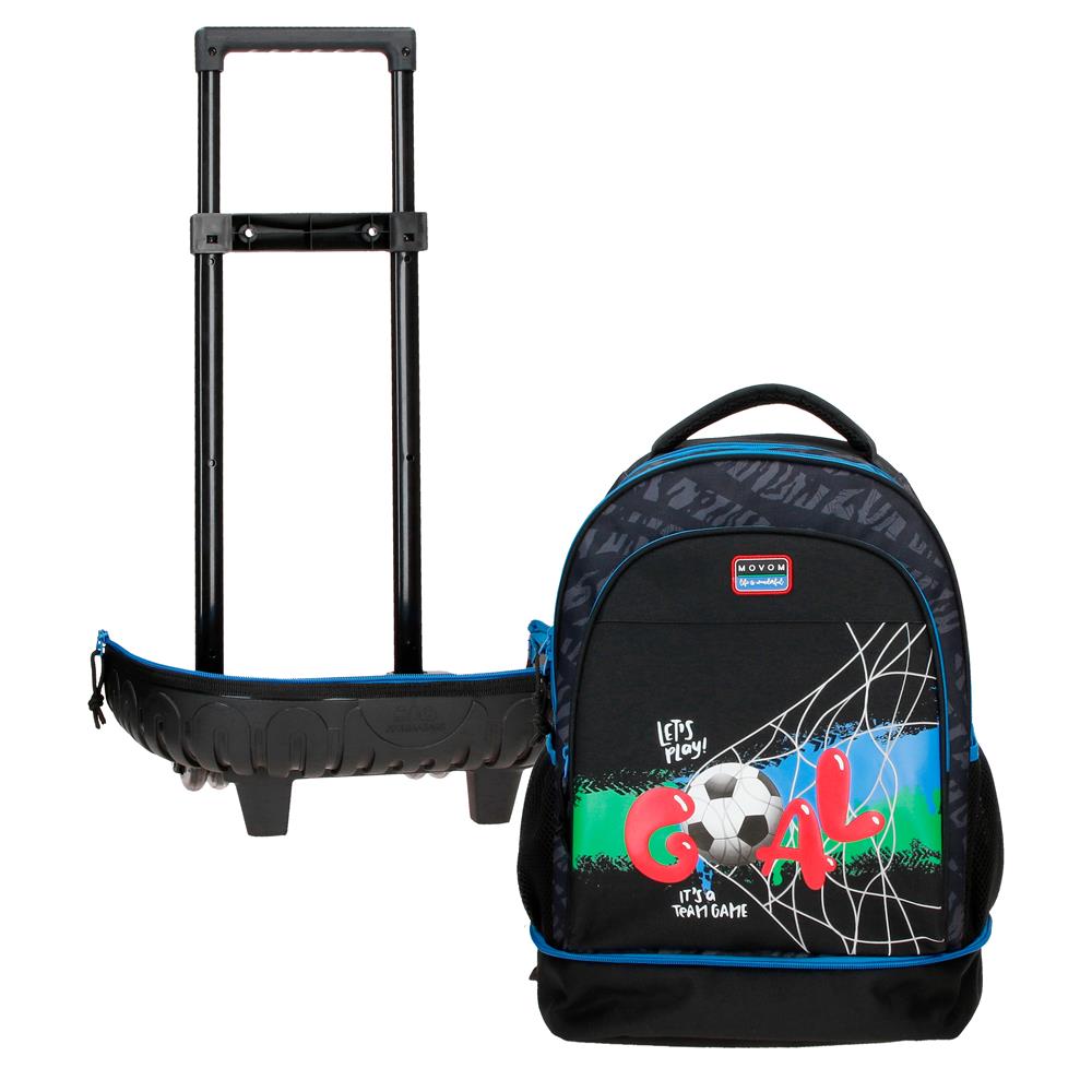 3282941 RUCKSACK COMPACT DESM. 2R. MOVOM Schwarz im Abseits