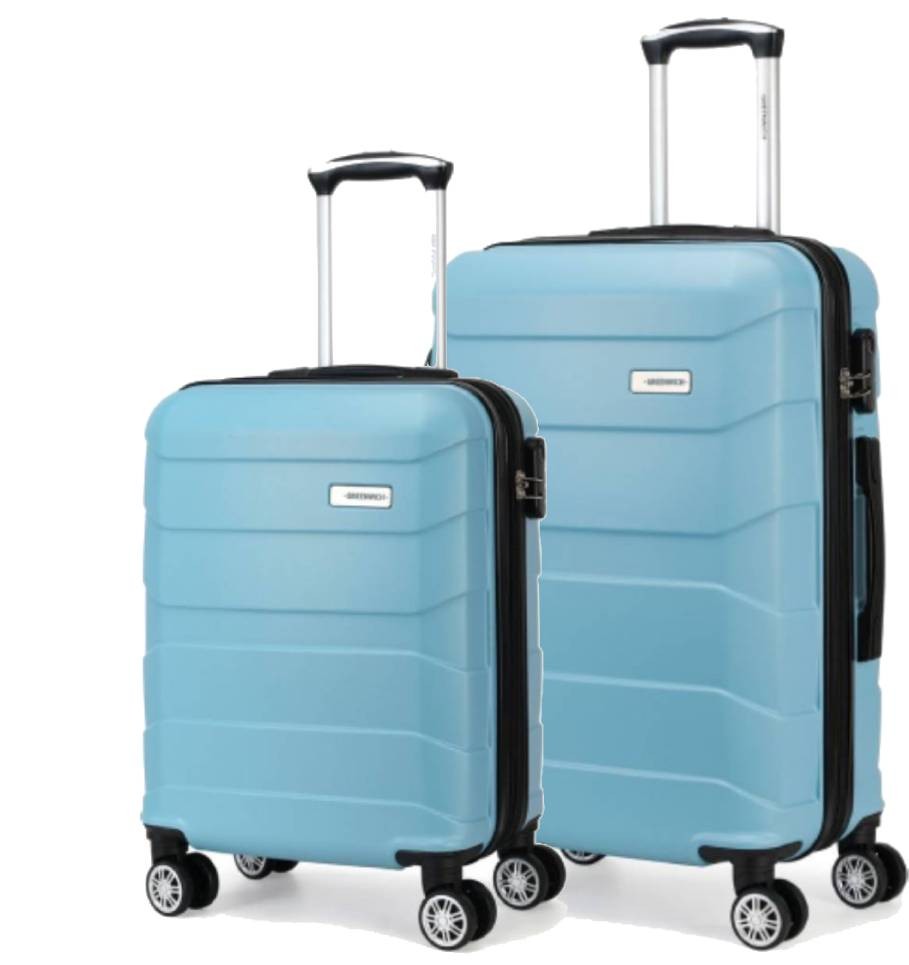 Extensible medium and small suitcase set BUDAPEST of Greenwich