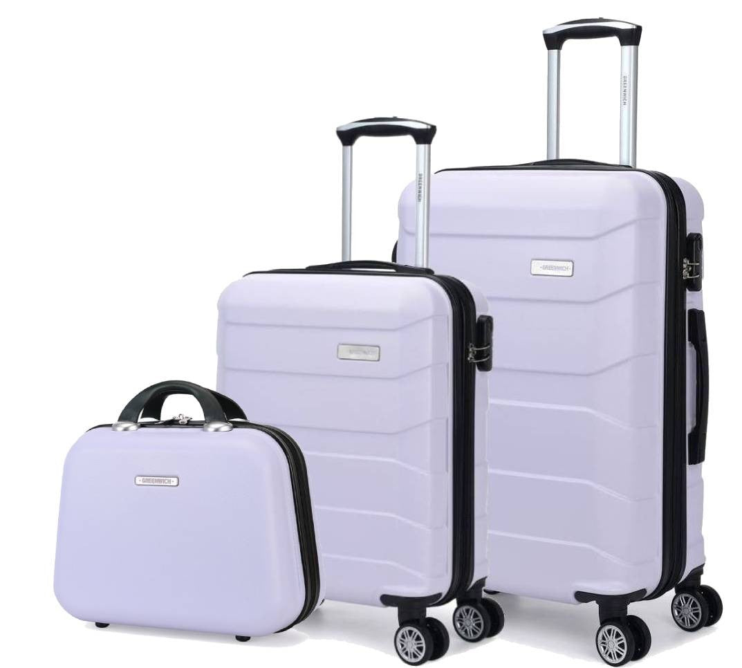 Set of extendable suitcases with Neceser BUDAPEST of Greenwich