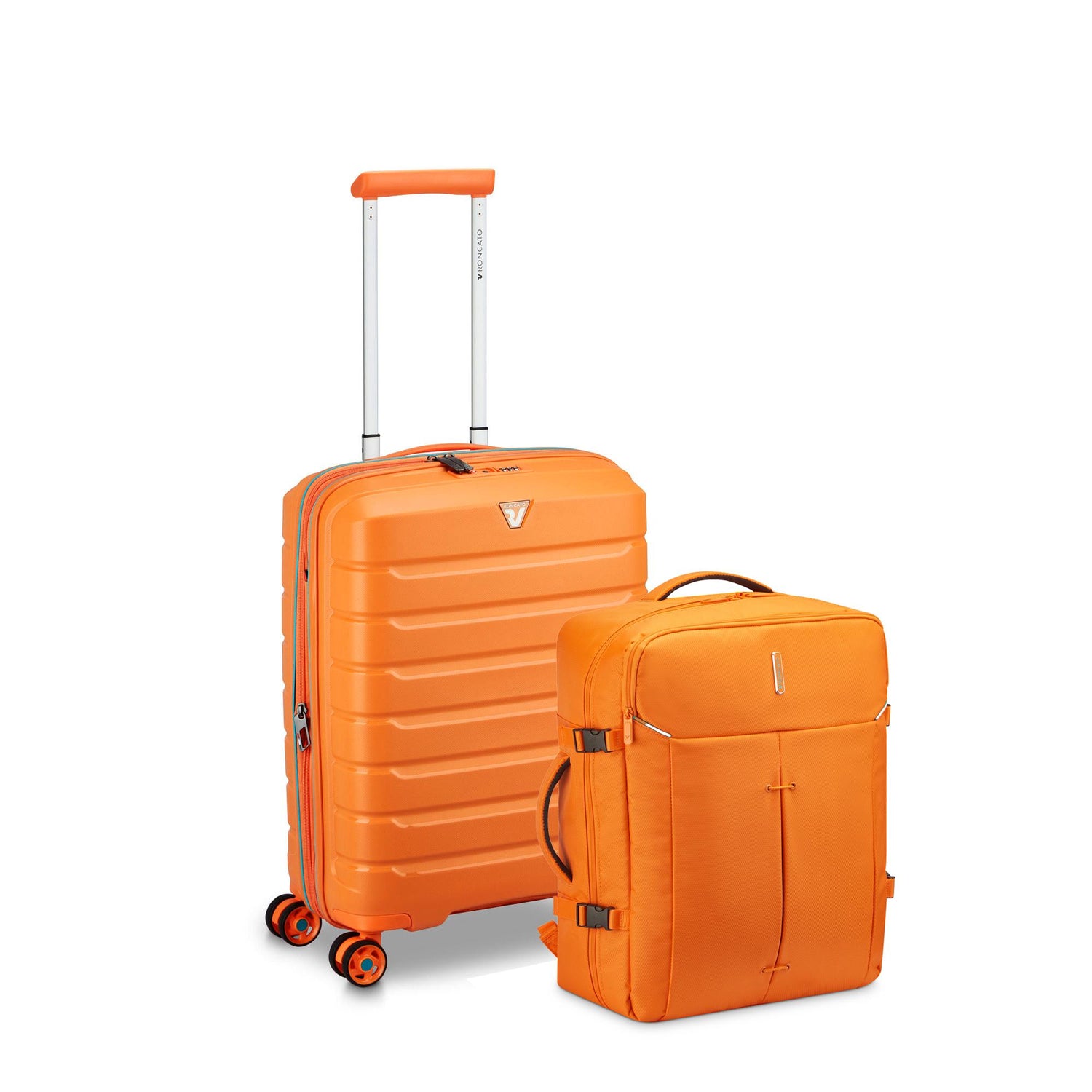RONCATO PACK B-FLYING MALETA CABINA 55CM + MOCHILA CABINA IRONIK 2.0 EASYJET