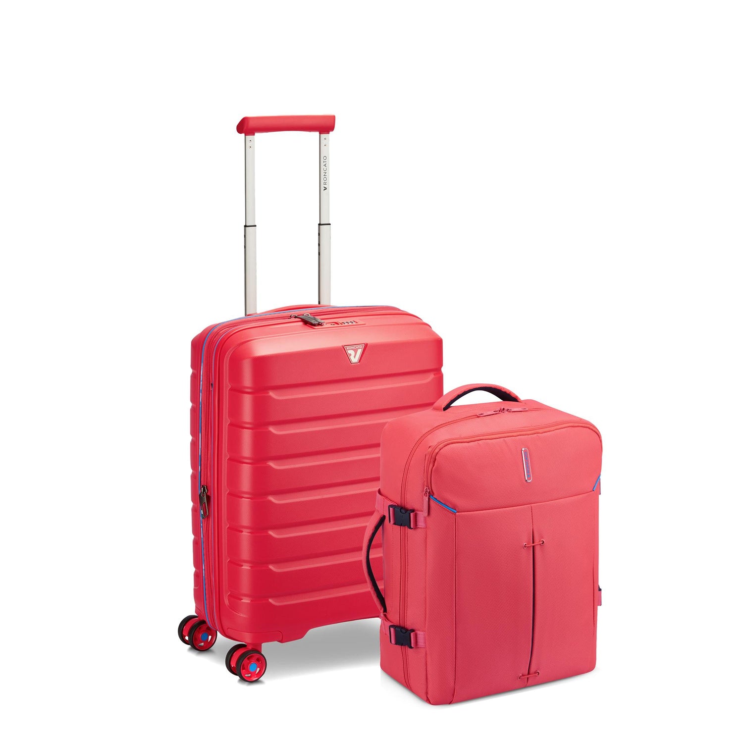 RONCATO PACK B-FLYING MALETA CABINA 55CM + MOCHILA CABINA IRONIK 2.0 EASYJET