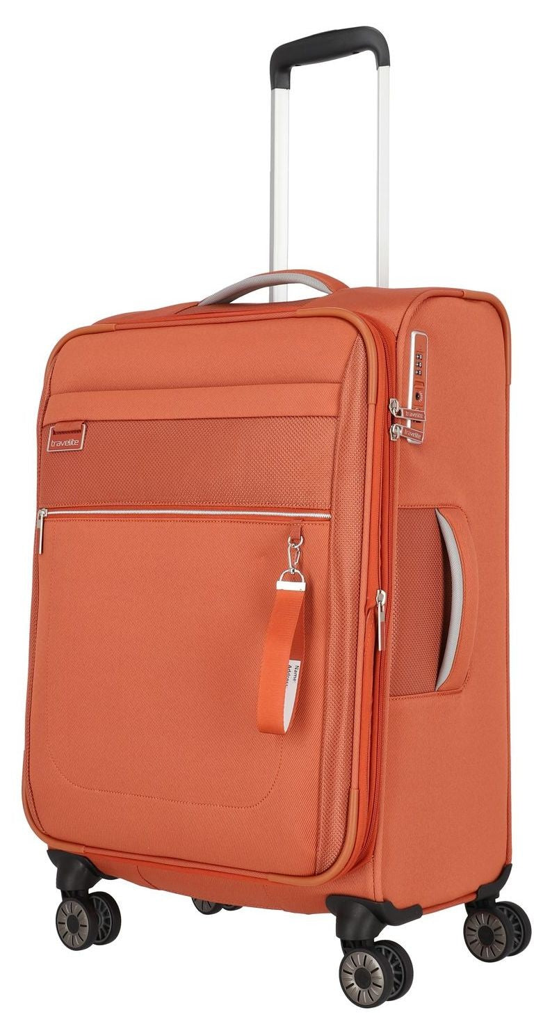 Medium suitcase Extensible Blanda of TRAVELITE - MIIGO - BLACK