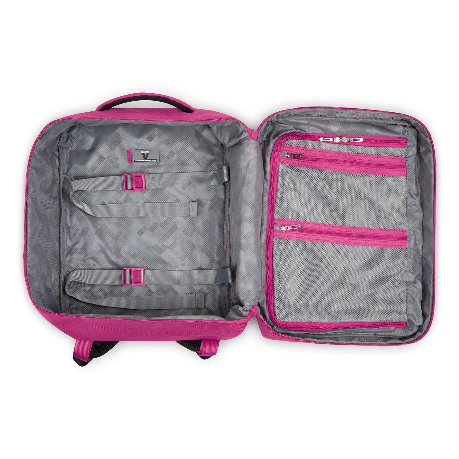 RONCATO PACK B-FLYING Mala de cabine 55CM + Mochila da cabine IRONIK 2.0 Vueling