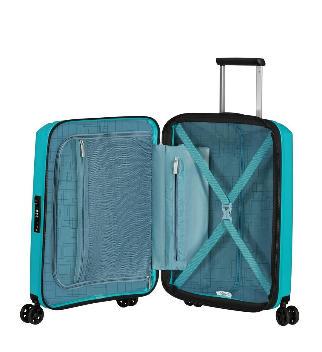 AEROSTEP VON AMERICAN TOURSITER Kabinenkoffer EXTENSIBLE 55CM