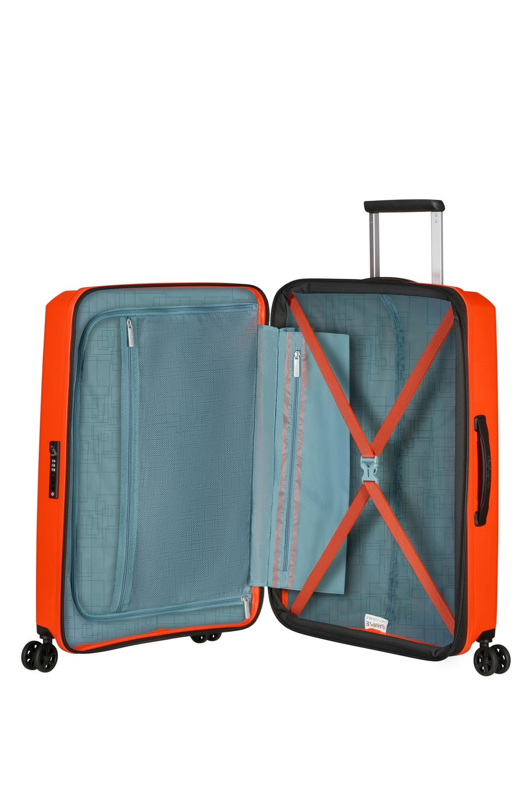 AEROSTEP VON AMERICAN TOURSITER Mittlerer Koffer EXTENSIBLE 67CM