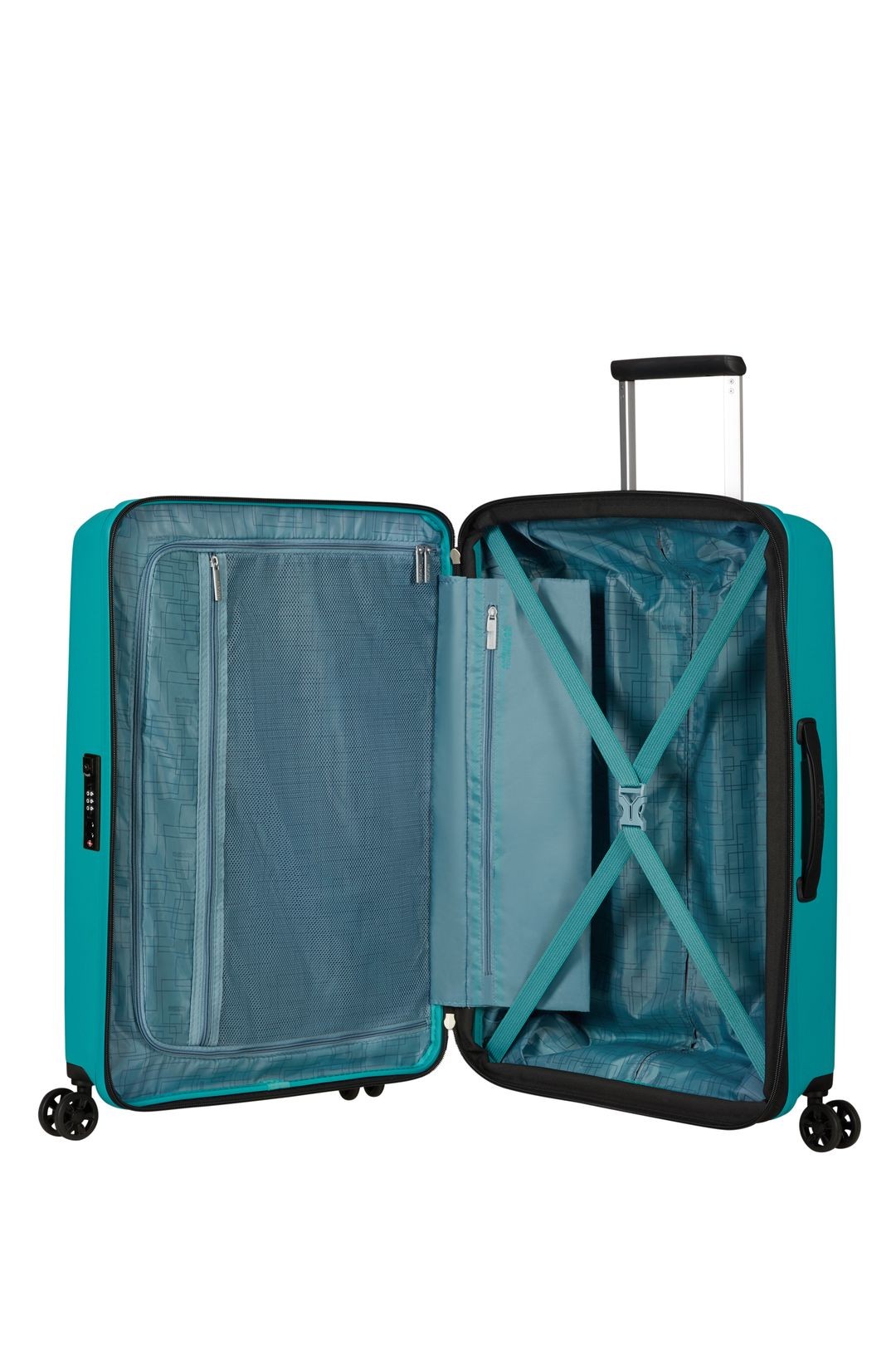 AEROSTEP VON AMERICAN TOURSITER Mittlerer Koffer EXTENSIBLE 67CM