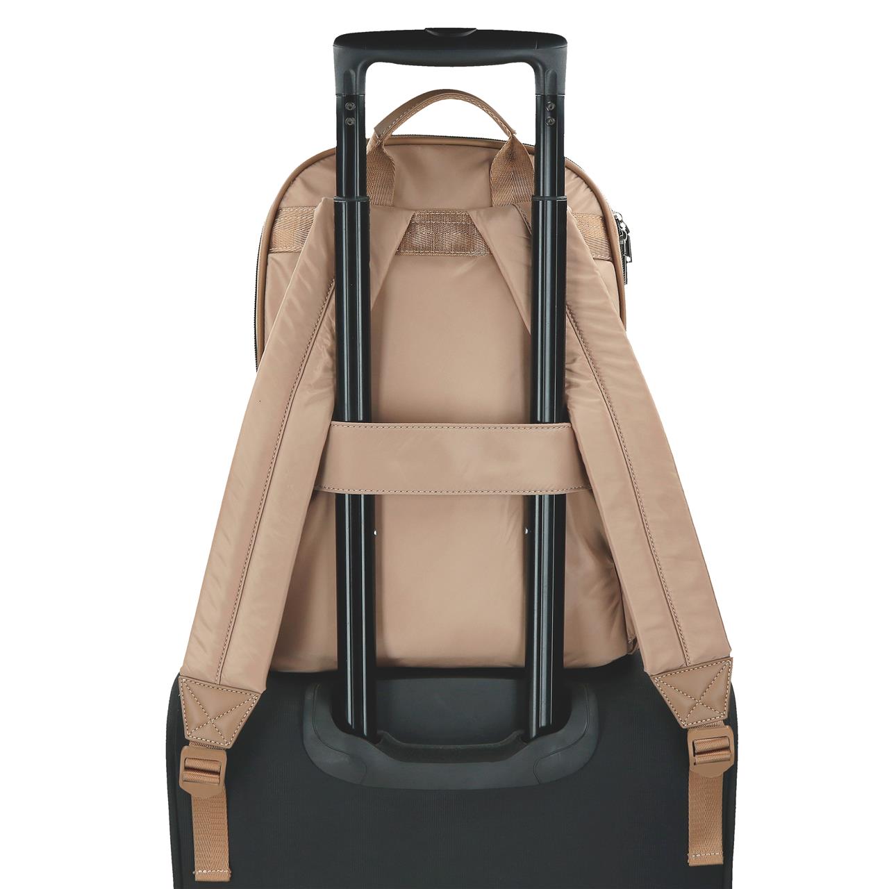 5362422 Tilpas rygsæk. Puerta. Luna beige Potro