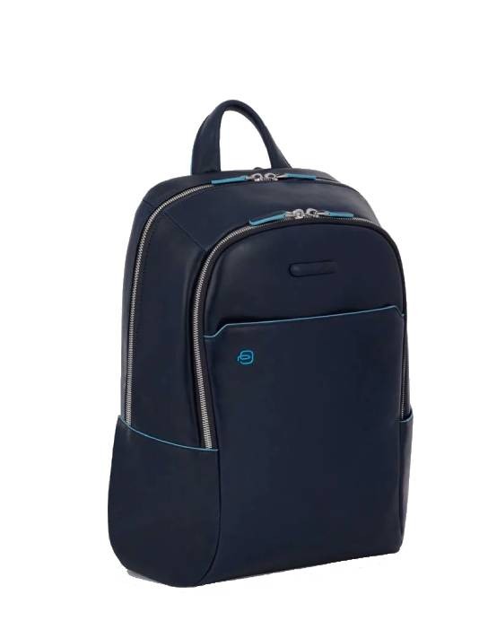 PIQUADRO MOCHILA PEQUEÑA PARA PORTÁTIL E IPAD® BLUE SQUARE