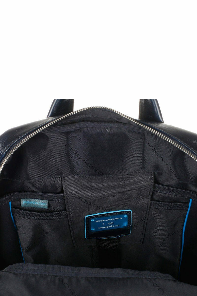 PIQUADRO MOCHILA PEQUEÑA PARA PORTÁTIL E IPAD® BLUE SQUARE