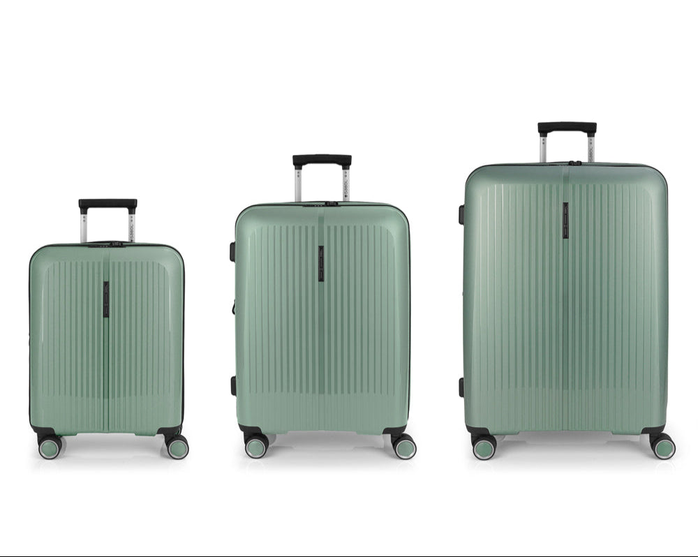 GABOL SET 3 extendable suitcases BROOKLYN