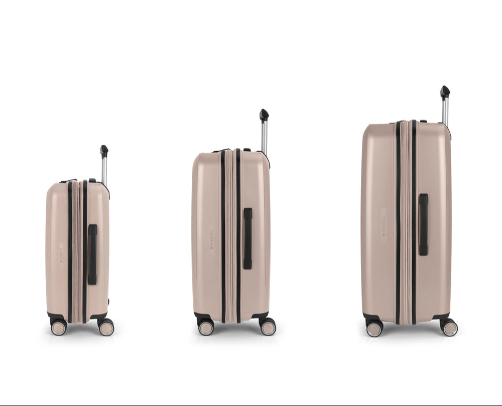 GABOL SET 3 extendable suitcases BROOKLYN
