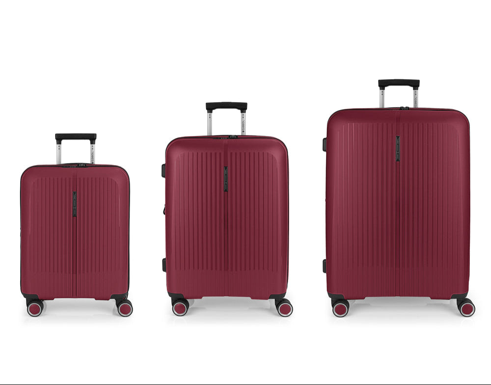 GABOL SET 3 extendable suitcases BROOKLYN