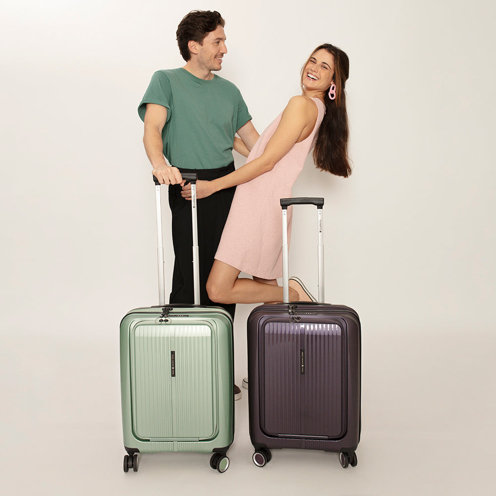 GABOL Cabin suitcase with laptop pocket BROOKLYN 55cm