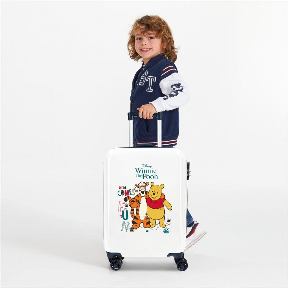 Cabin suitcase Winnie & Tigger rigid 55 cm