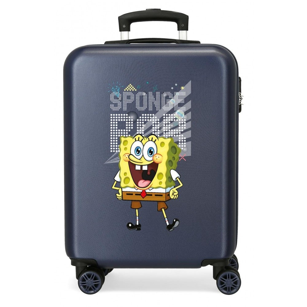 Valise cabine Bob Party Bob Esponja Rigide 55cm