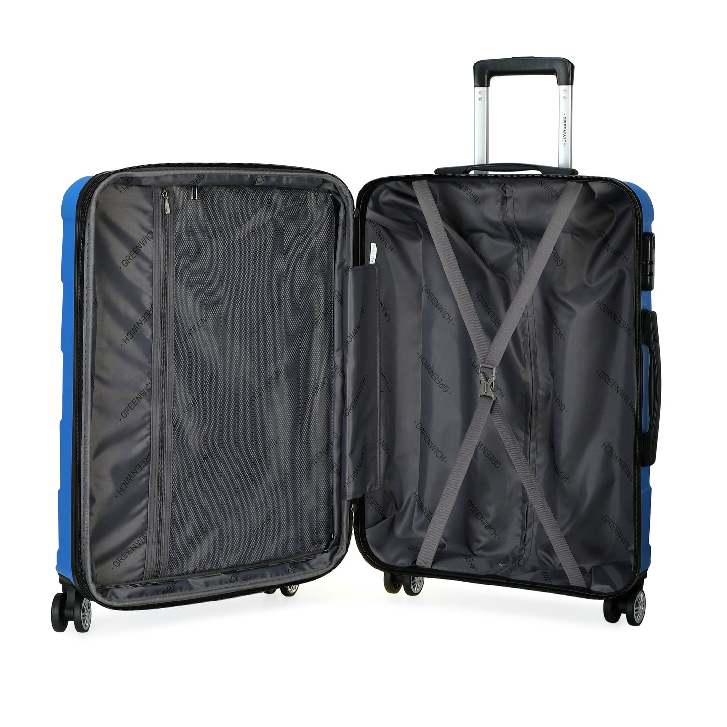 Extensible medium and small suitcase set BUDAPEST of Greenwich