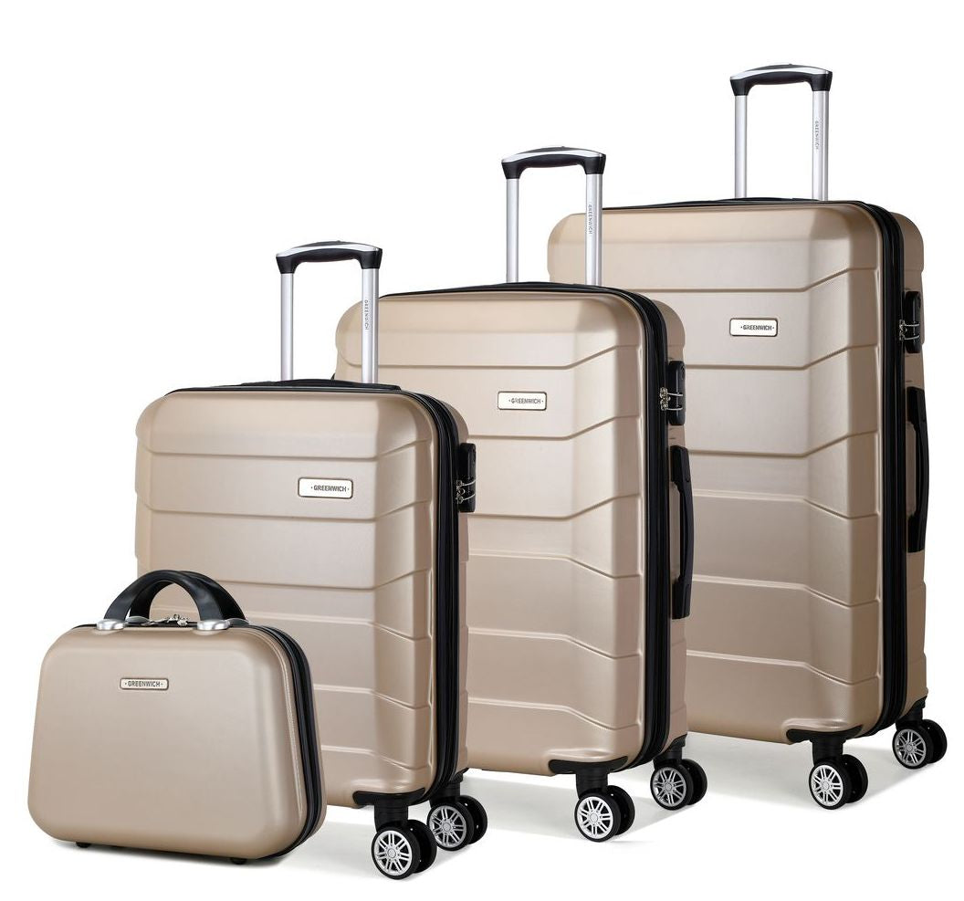 Set of extendable suitcases Budapest with Neceser Greenwich
