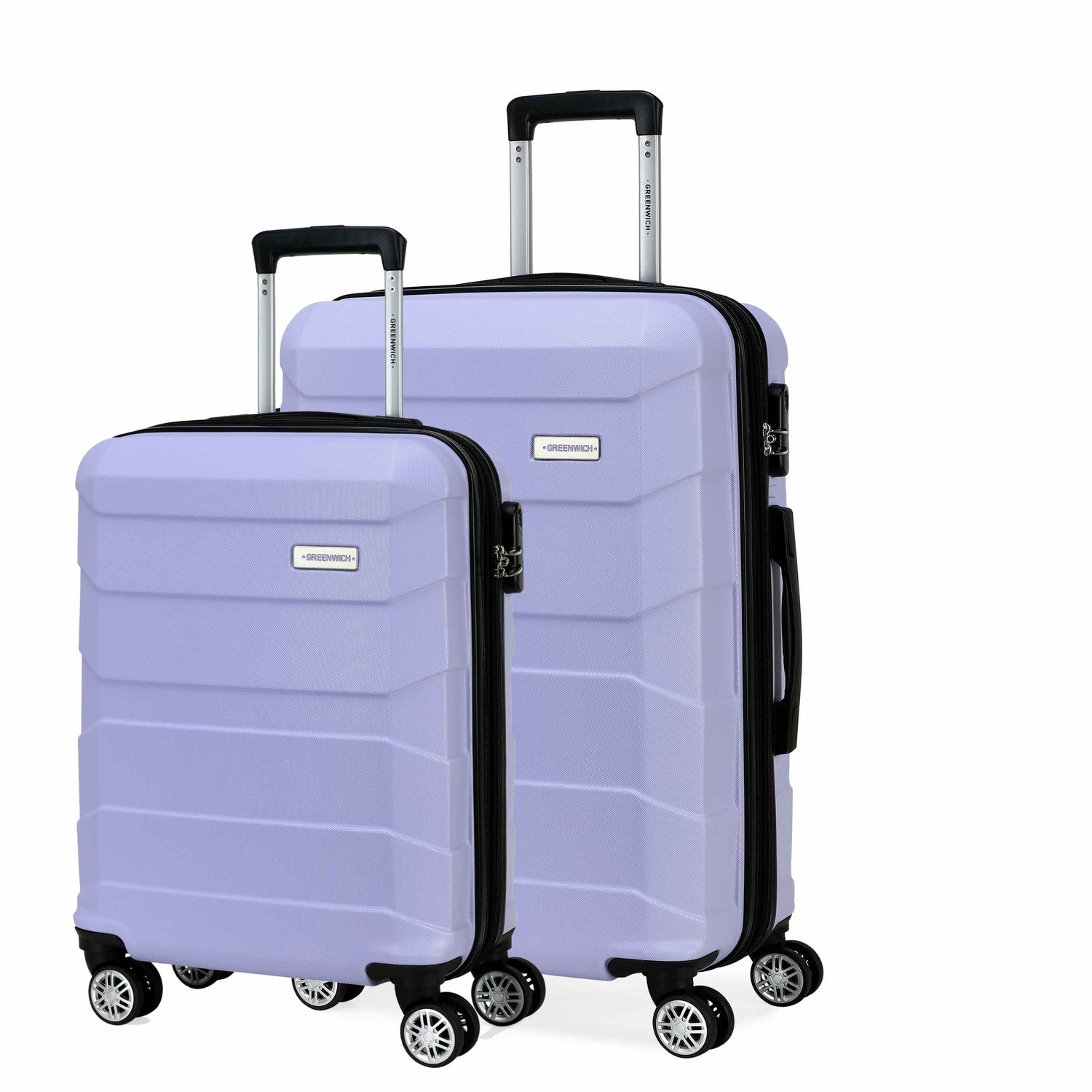 Extensible medium and small suitcase set BUDAPEST of Greenwich