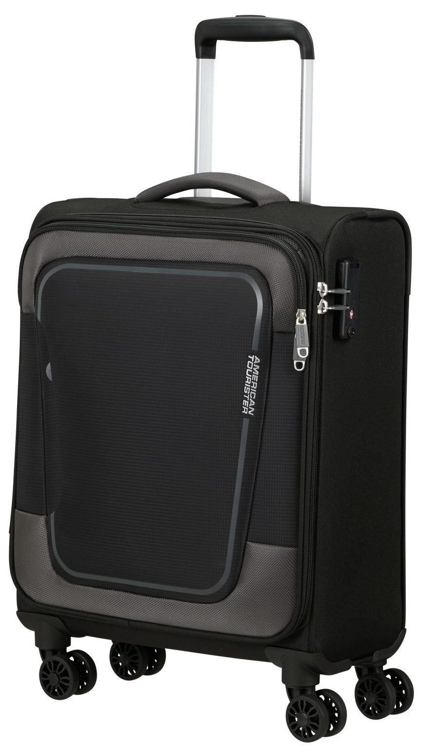 AMERICAN TOURISTER VALIGIA BLANDA EXTENSIBLE PULSONIC Di cabina 55CM