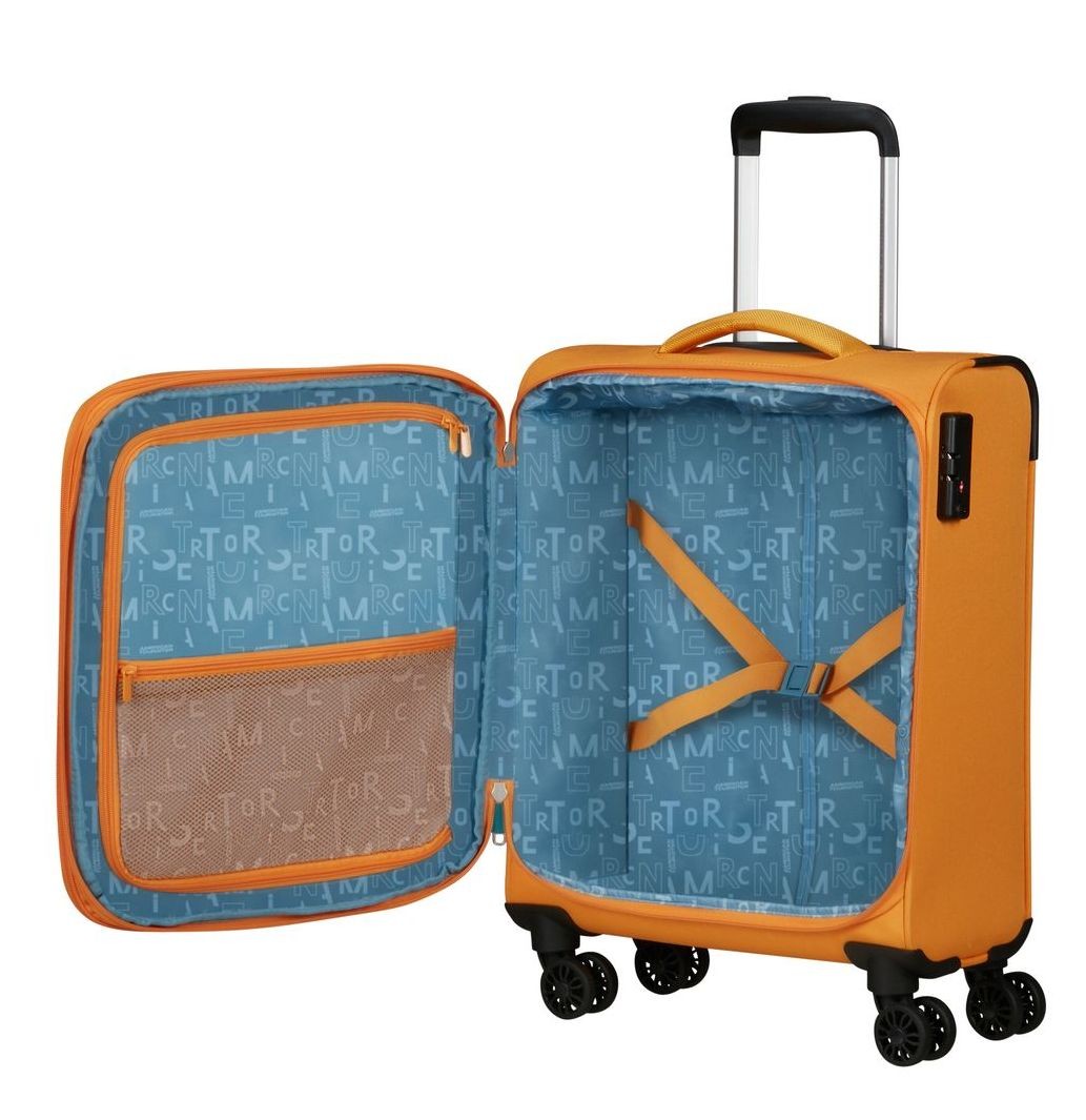 AMERICAN TOURISTER VALIGIA BLANDA EXTENSIBLE PULSONIC Di cabina 55CM