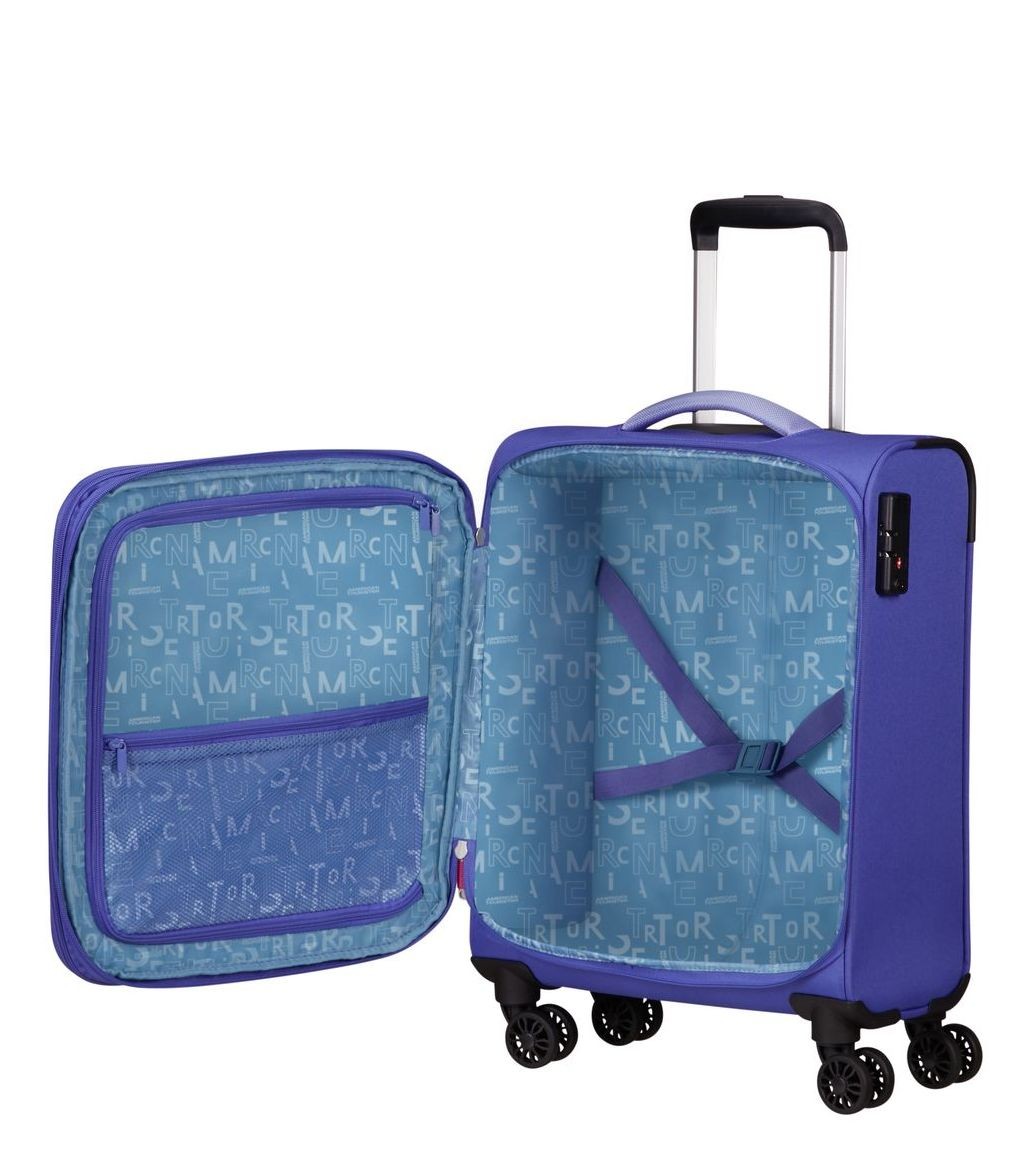 AMERICAN TOURISTER VALIGIA BLANDA EXTENSIBLE PULSONIC Di cabina 55CM