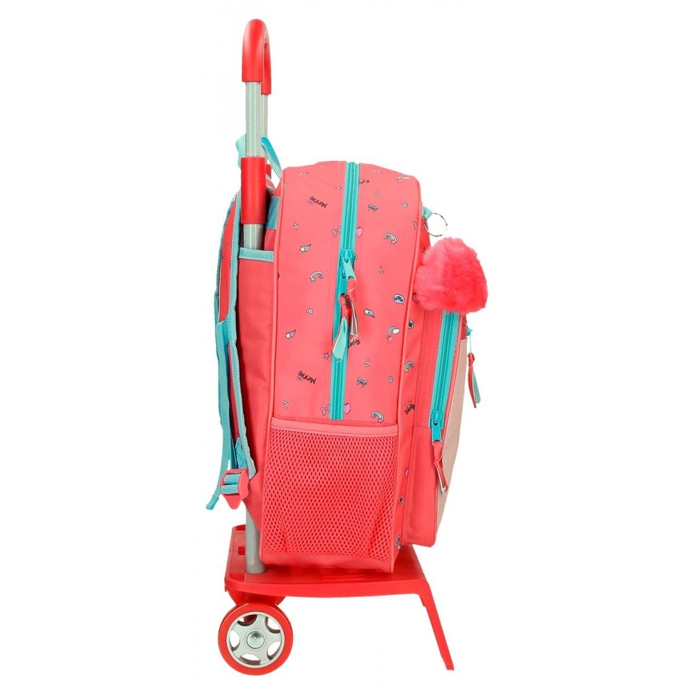 Schul -Rucksack Minnie Lovin Life 38 cm mit Auto