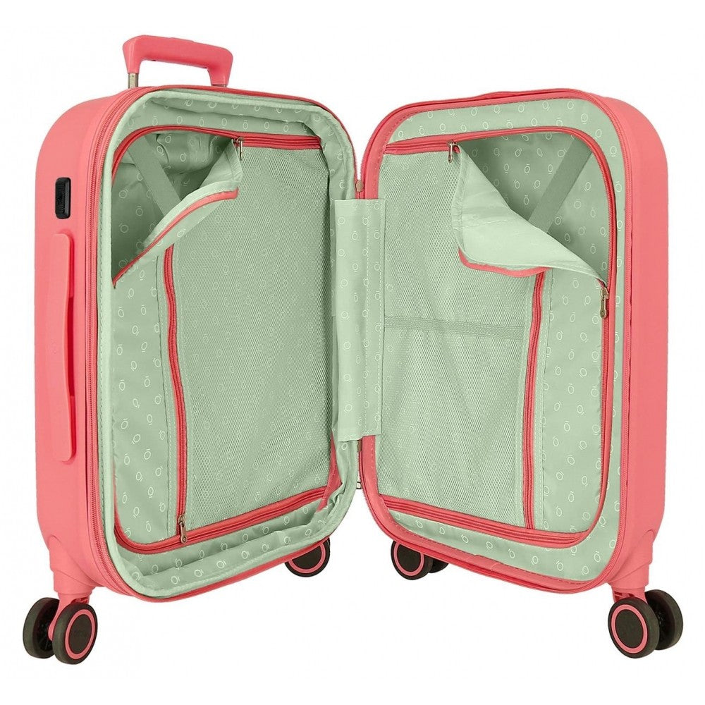 Valise cabine Disney 100 Happiness Avec extensible 55 cm