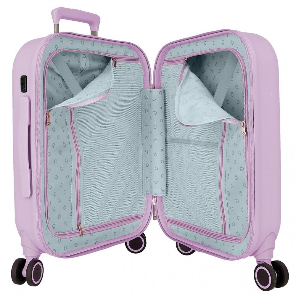 Valise cabine Disney 100 Happiness Avec extensible 55 cm